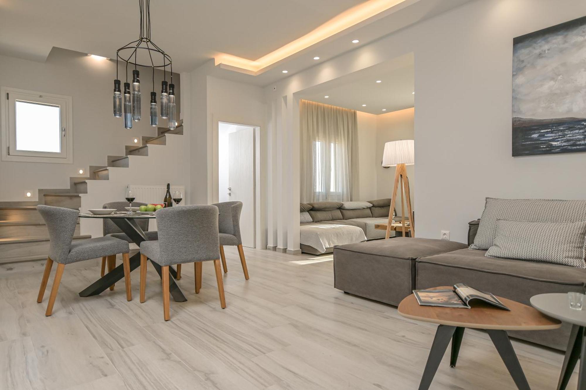 Villa Bazeos Agkidia Bagian luar foto