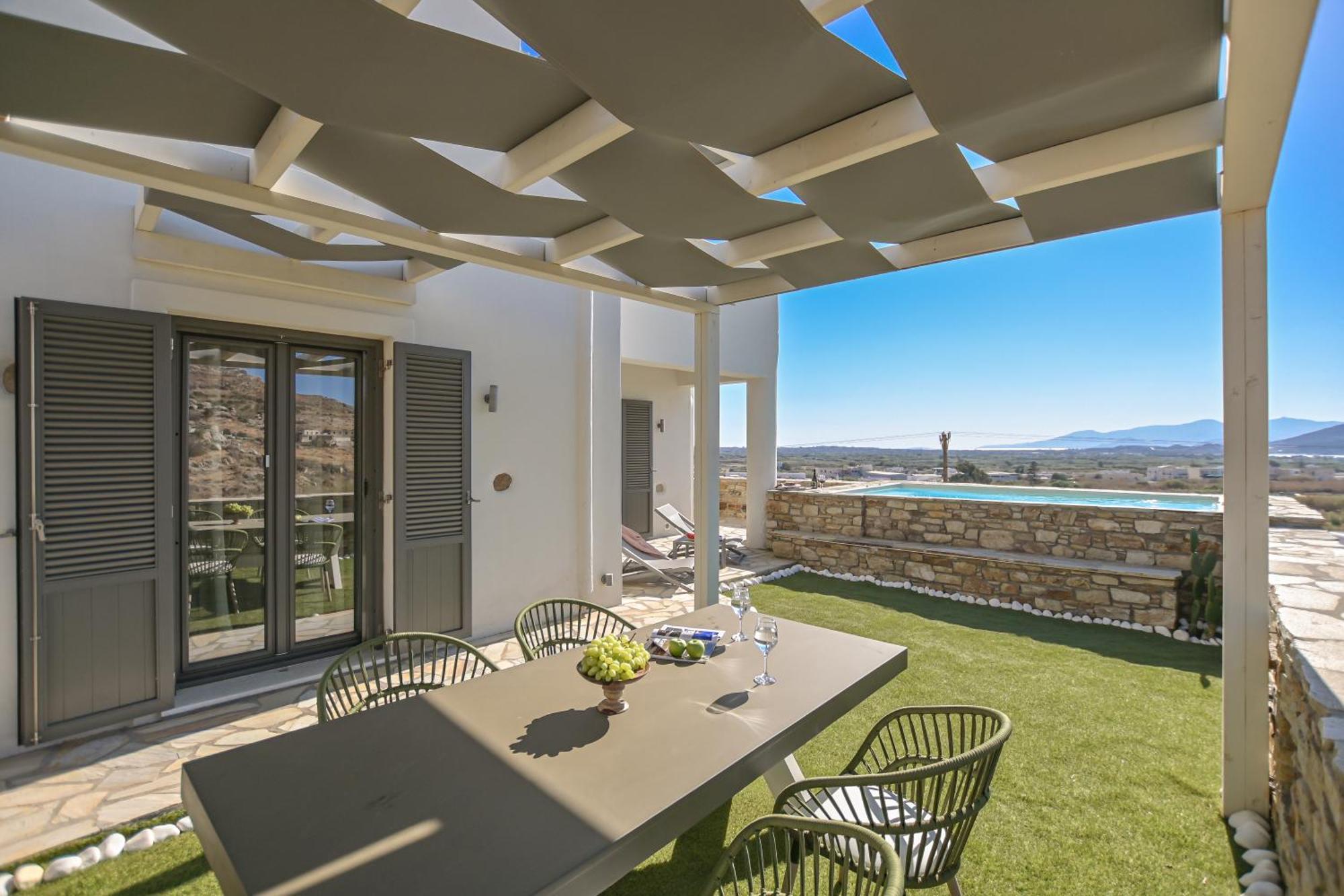 Villa Bazeos Agkidia Bagian luar foto