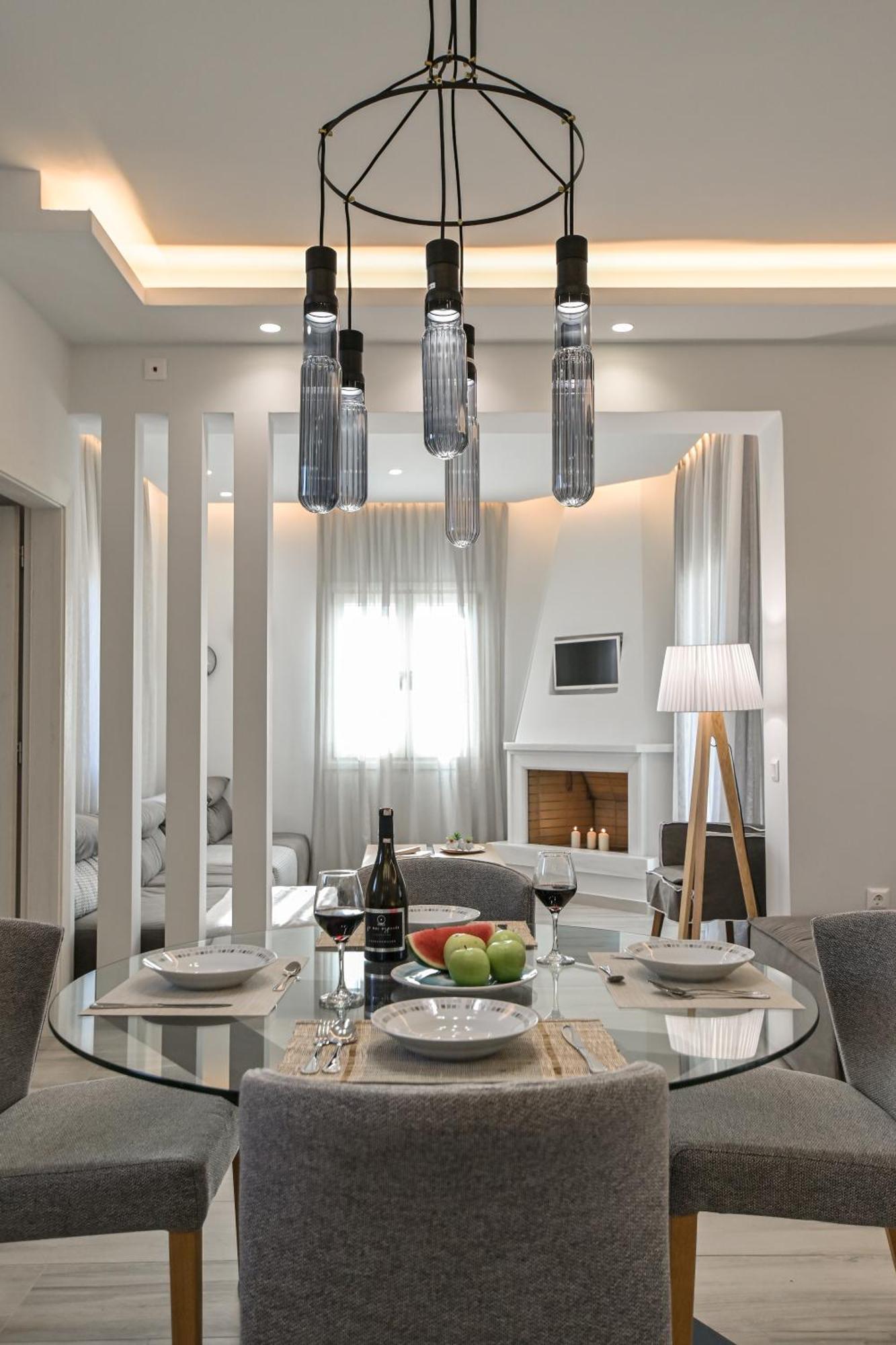 Villa Bazeos Agkidia Bagian luar foto