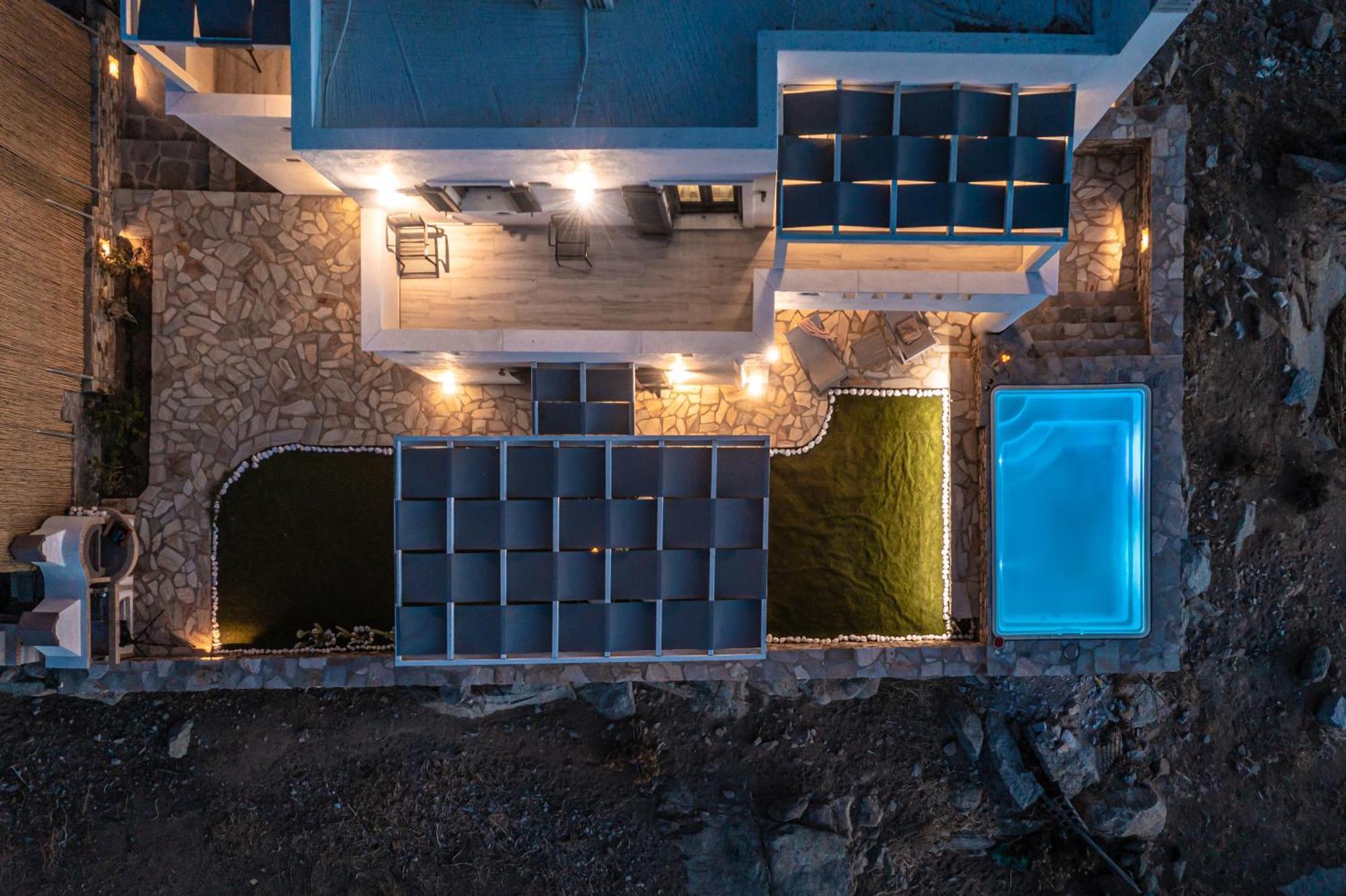 Villa Bazeos Agkidia Bagian luar foto