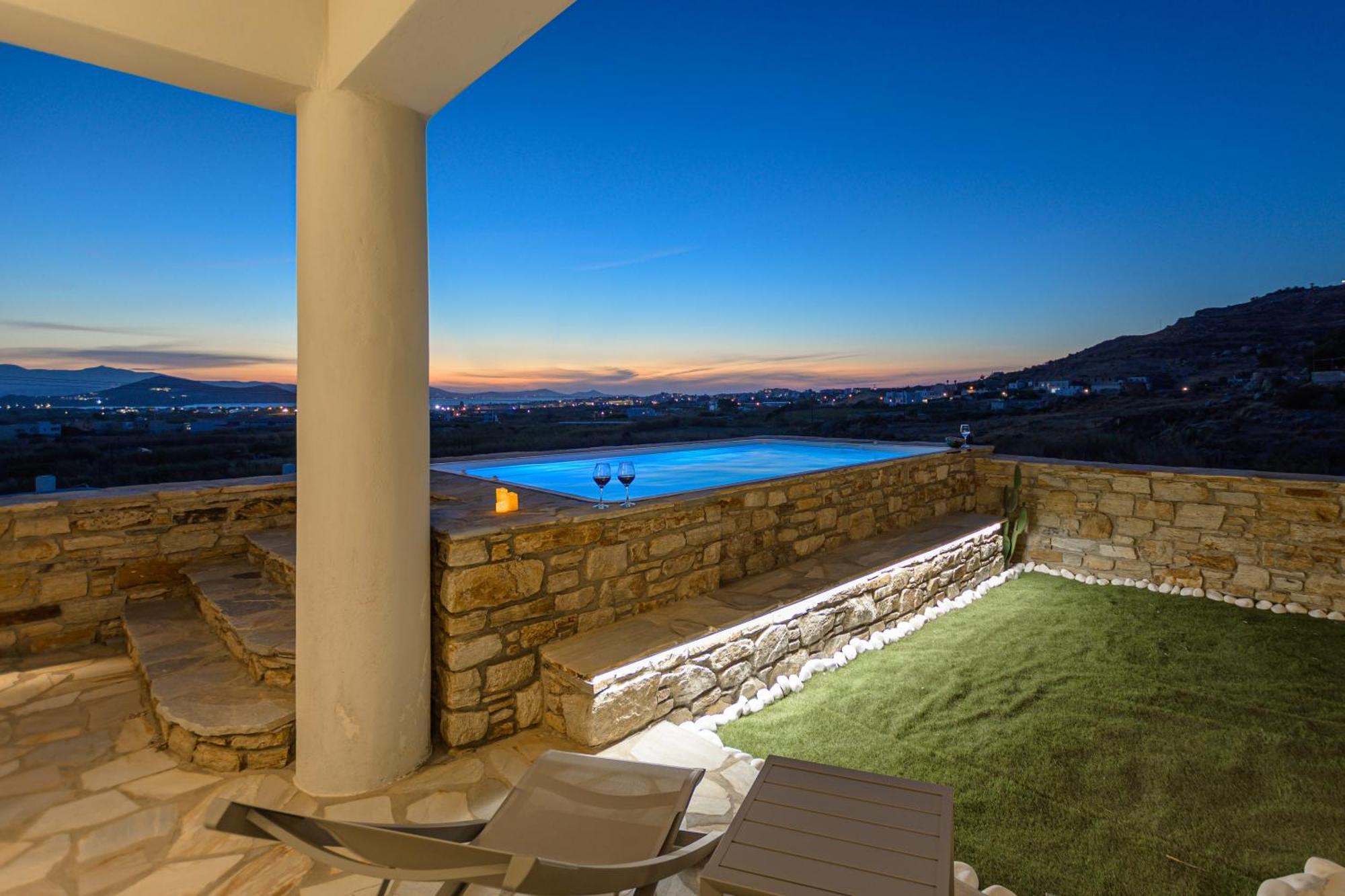 Villa Bazeos Agkidia Bagian luar foto