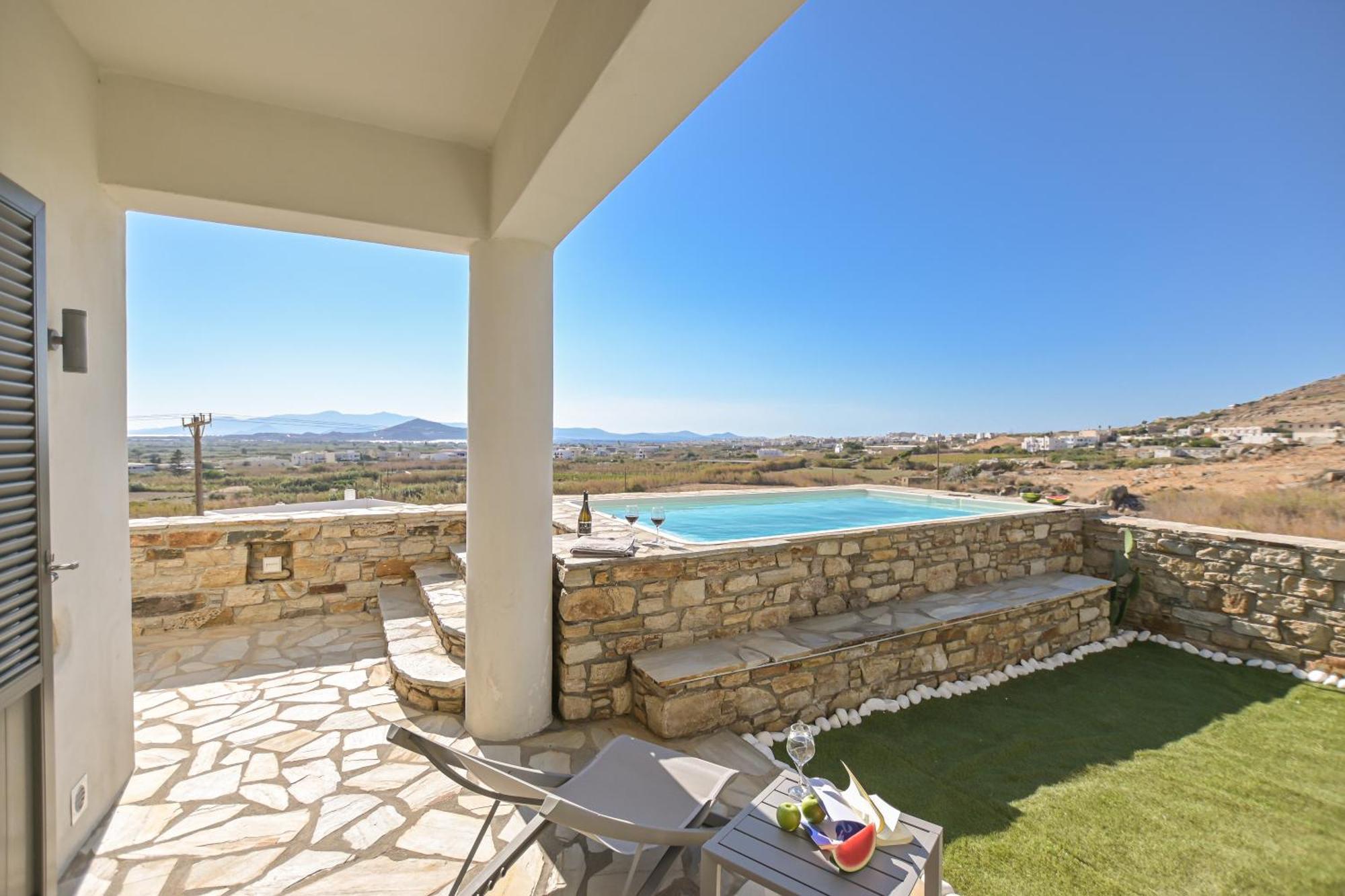 Villa Bazeos Agkidia Bagian luar foto