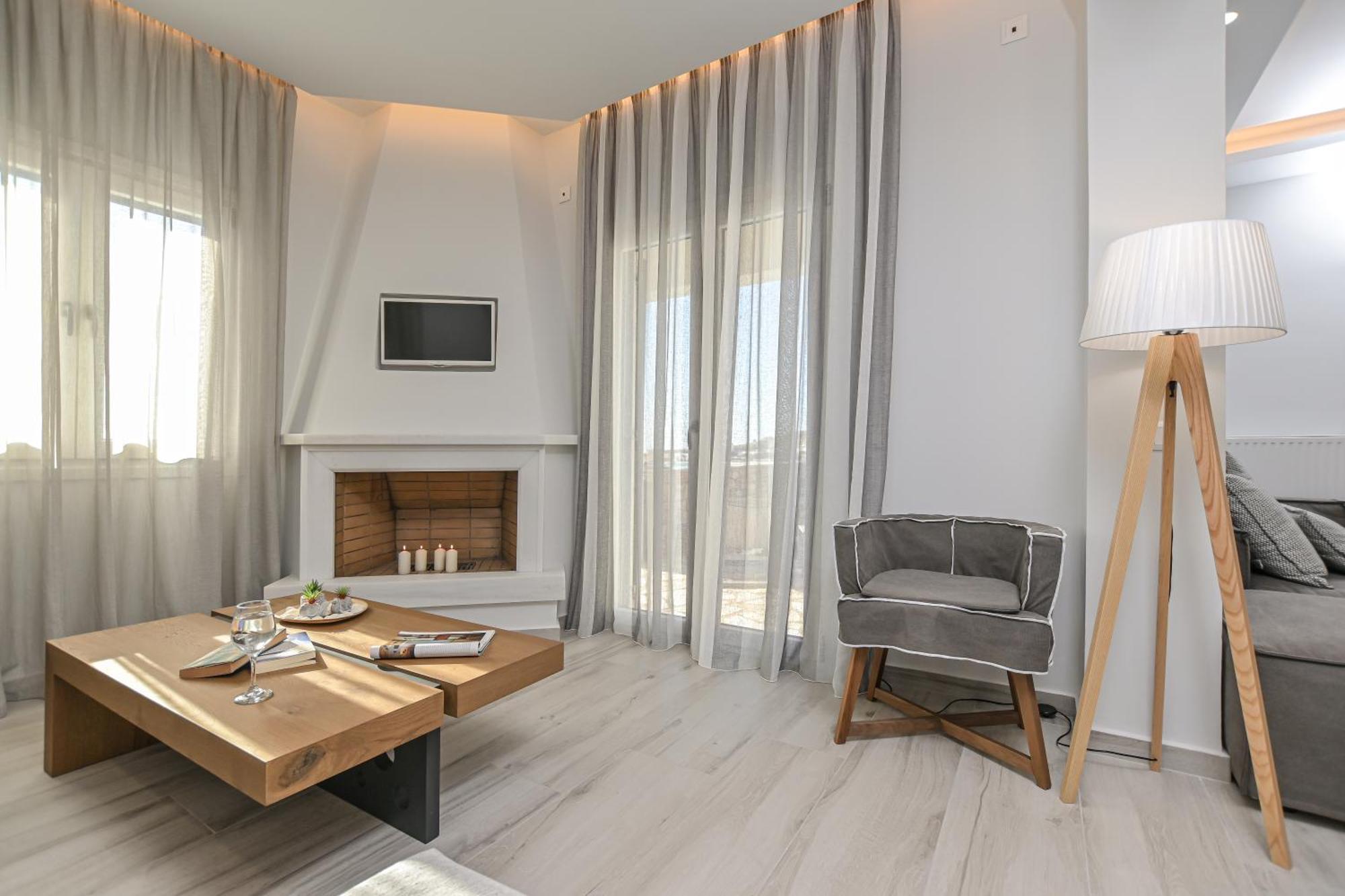 Villa Bazeos Agkidia Bagian luar foto