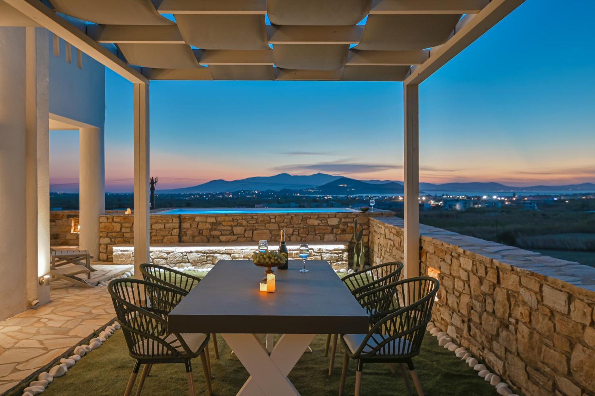 Villa Bazeos Agkidia Bagian luar foto
