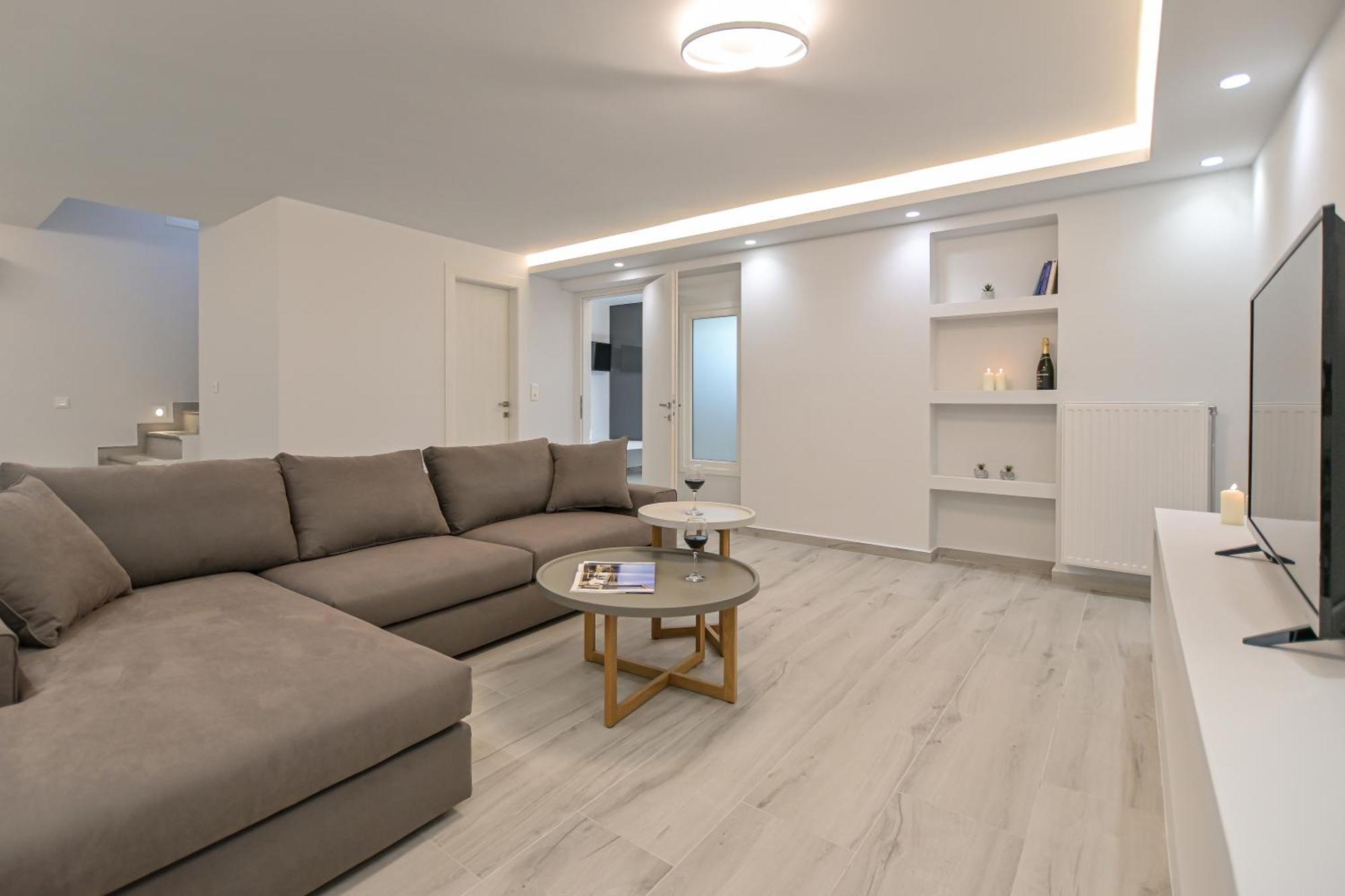 Villa Bazeos Agkidia Bagian luar foto