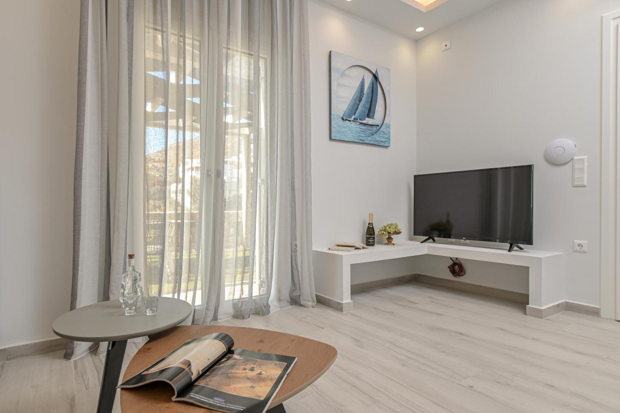 Villa Bazeos Agkidia Bagian luar foto